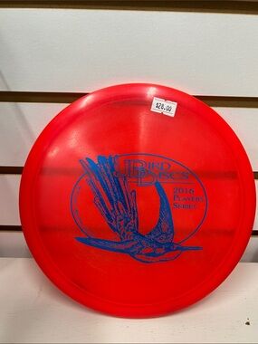 JBird Discs 2016 Players Series Red Disc Golf with Blue Stamp